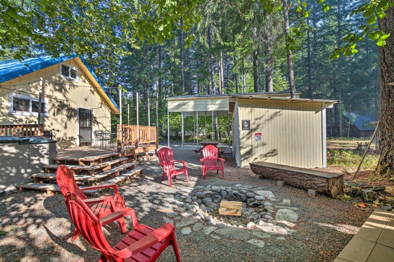 Wandering Elk Cabin Retreat With Golf Access! Packwood Ngoại thất bức ảnh
